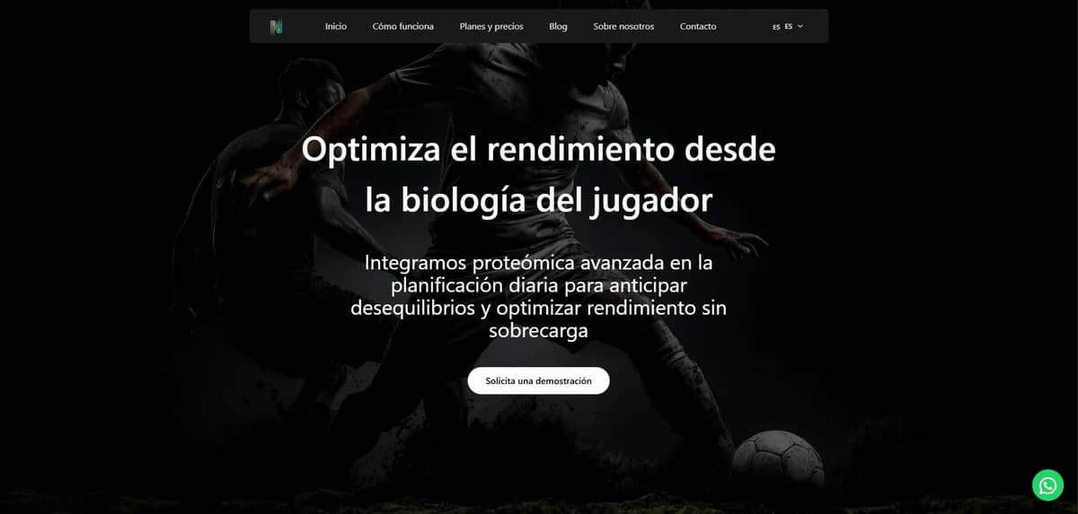 Página web Eleva HPS